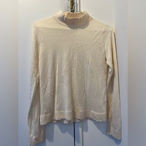 Club monaco white sweater